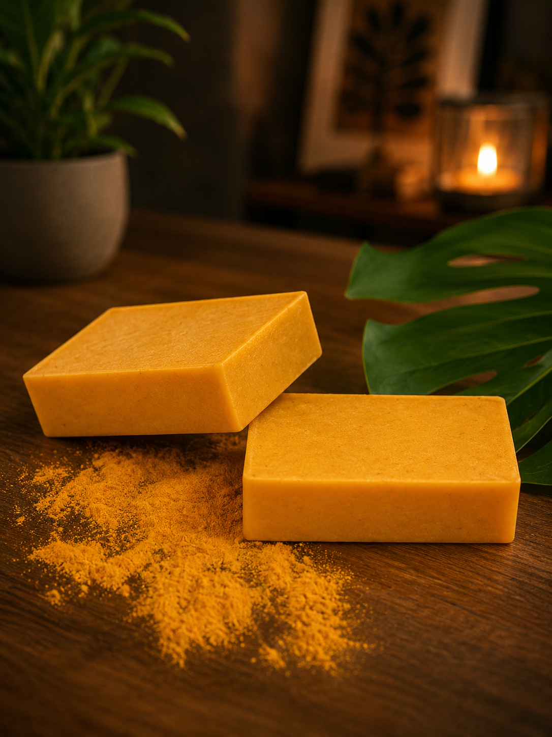 AuraNest Turmeric & Kojic Acid Soap