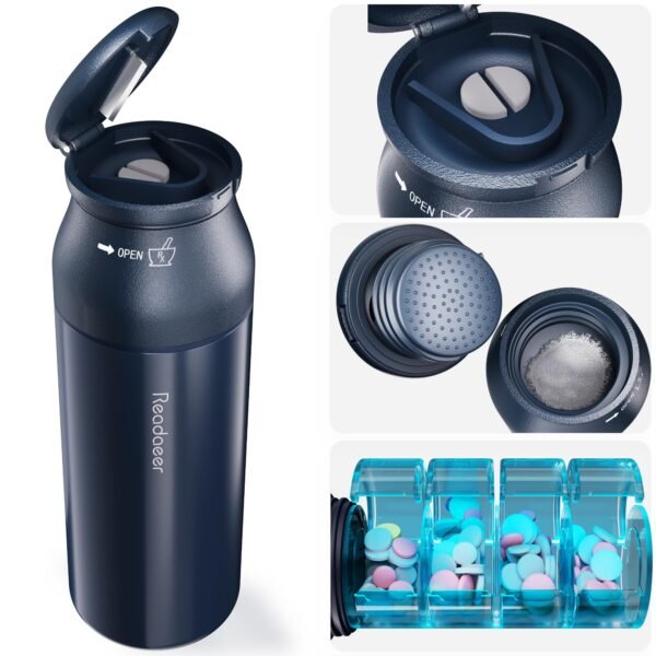 3-in-1 Pill Organizer Cutter Grinder